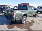 2021 Toyota Tacoma Trd Off-road Green vin: 3TMCZ5AN6MM419189
