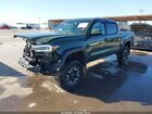 2021 Toyota Tacoma Trd Off-road Green vin: 3TMCZ5AN6MM419189