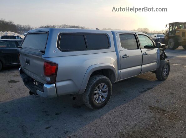 3TMCZ5AN8JM155730 2018 TOYOTA TACOMA Silver უკანა მარჯვენა