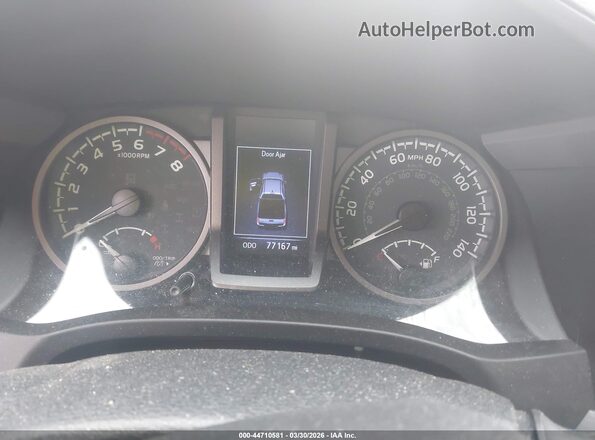 3TMCZ5AN8LM351976 2020 TOYOTA TACOMA Синий Вид задних сидений
