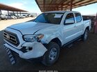 2020 Toyota Tacoma Sr V6 White vin: 3TMCZ5ANXLM300091