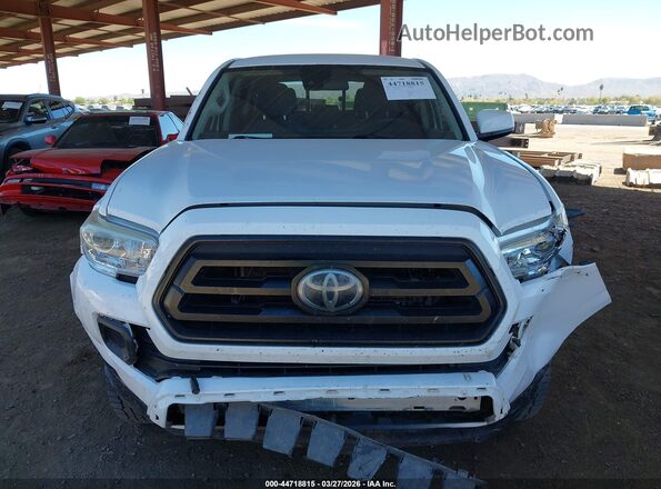 3TMCZ5ANXLM300091 2020 TOYOTA TACOMA White ხელსაწყოთა პანელის ხედი