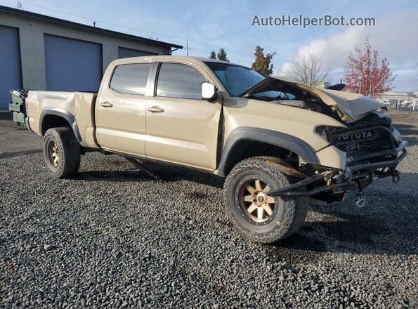 3TMDZ5BN0LM091527 2020 TOYOTA TACOMA Желто-коричневый Передняя правая четверть