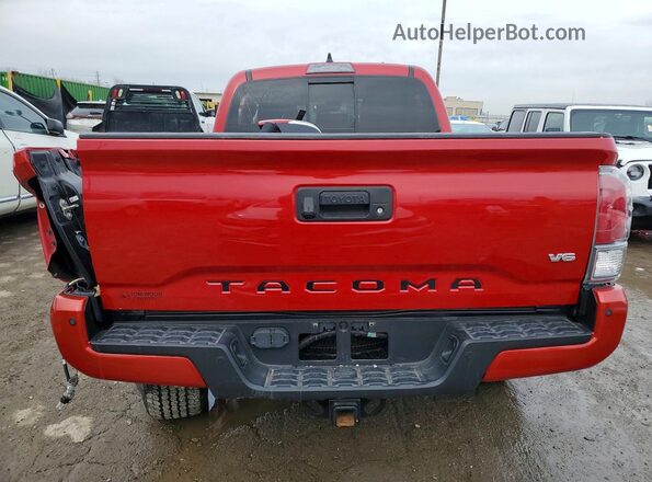 3TMDZ5BN3LM089450 2020 TOYOTA TACOMA Red Widok z tyłu