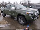 2021 Toyota Tacoma Limited Green vin: 3TMHZ5BN1MM119161