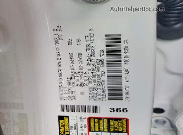 3TMLB5JN0TM223770 2026 TOYOTA LE Белый Вид подкапотного пространства