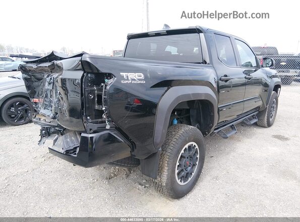 3TMLB5JN2RM016063 2024 TOYOTA TACOMA Black უკანა მარჯვენა