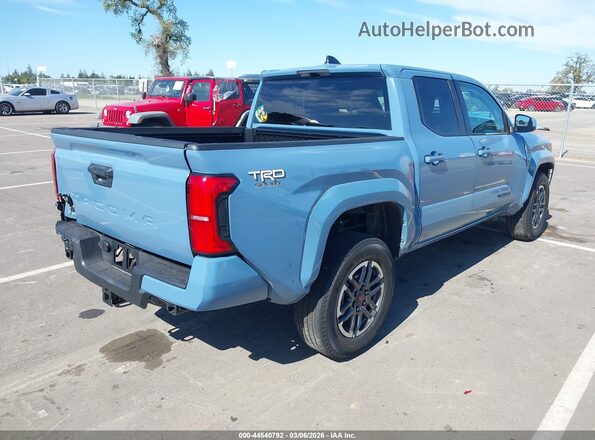 3TMLB5JN4TM244945 2026 TOYOTA TACOMA Light Blue Задняя правая четверть