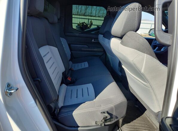 3TMLB5JN5SM176153 2025 TOYOTA TACOMA White Вид задніх сидінь