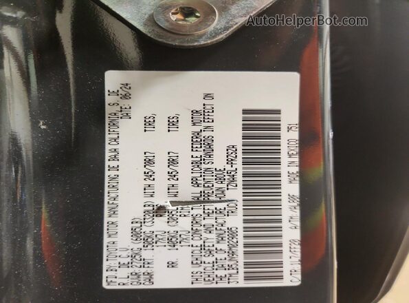 3TMLB5JN9RM029005 2024 TOYOTA TACOMA Charcoal Widok komory silnika