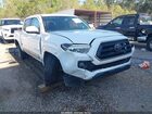 2021 Toyota Tacoma Sr5 White vin: 3TYAX5GN2MT013225