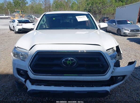 3TYAX5GN2MT013225 2021 TOYOTA TACOMA White უკანა სალონის ხედი