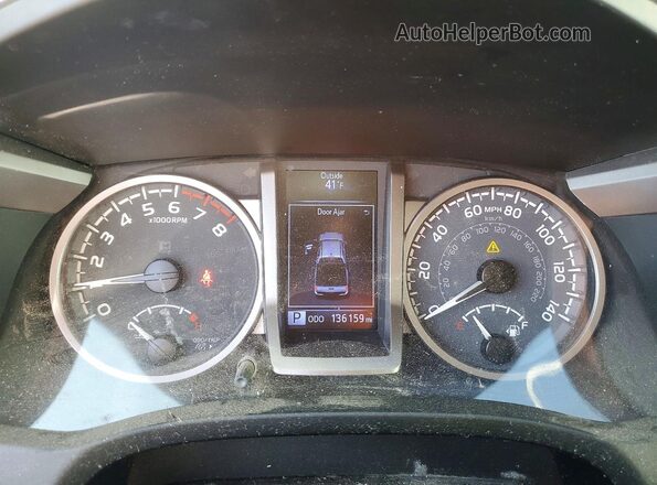 3TYCZ5AN0LT006932 2020 TOYOTA TACOMA White Instrument cluster view