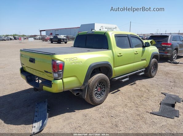 3TYCZ5AN2NT067539 2022 TOYOTA TACOMA Green Rear right