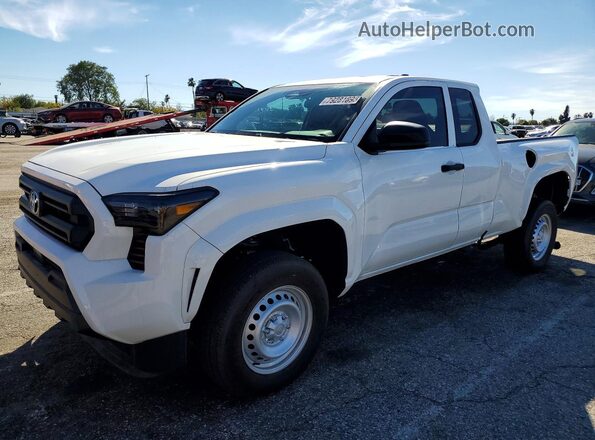 3TYJDAKN7ST020337 2025 TOYOTA TACOMA White Առջևի ձախ երեք քառորդ տեսարան