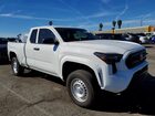 2025 Toyota Tacoma Sr White vin: 3TYJDAKN7ST020337