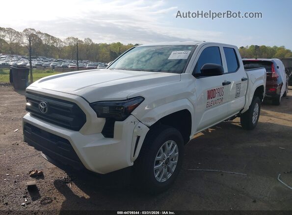 3TYKD5HN4ST038555 2025 TOYOTA TACOMA Белый Передняя левая четверть