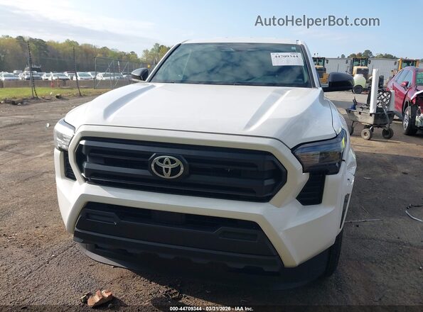 3TYKD5HN4ST038555 2025 TOYOTA TACOMA Белый Вид щитка приборов