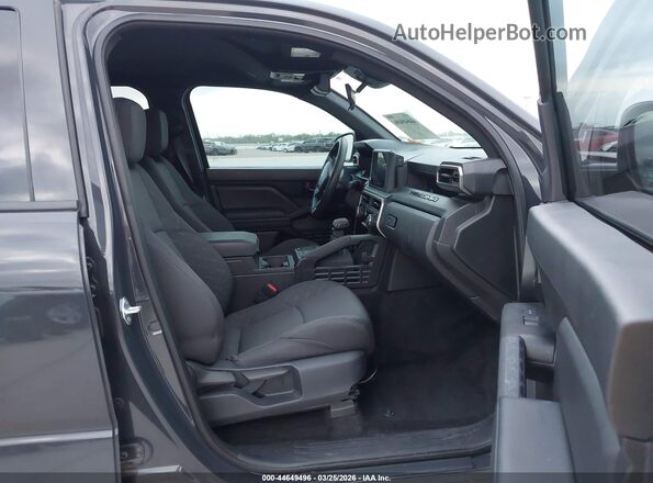 3TYKD5HN6RT017104 2024 TOYOTA TACOMA Gray Սալոնի դիմացի տեսք