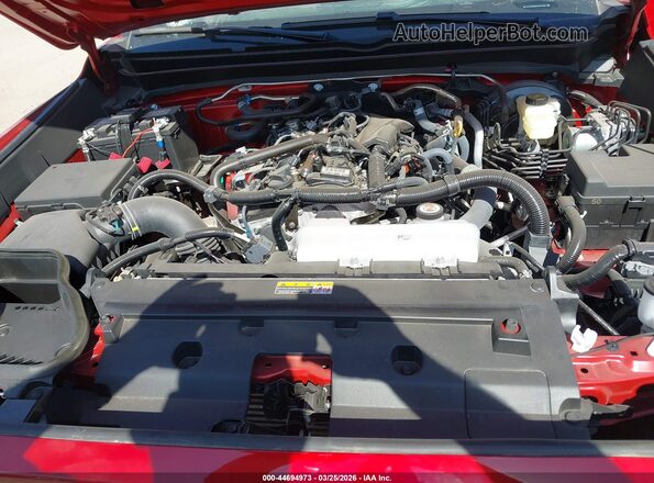 3TYKD5HN9ST031987 2025 TOYOTA TACOMA Красный Вид сзади