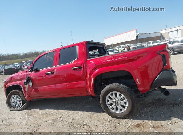 3TYKD5HN9ST031987 2025 TOYOTA TACOMA Красный Панорамный вид салона 360°
