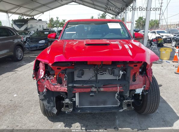 3TYLC5LN2ST017671 2025 TOYOTA TACOMA HYBRID Red Vista interior trasera