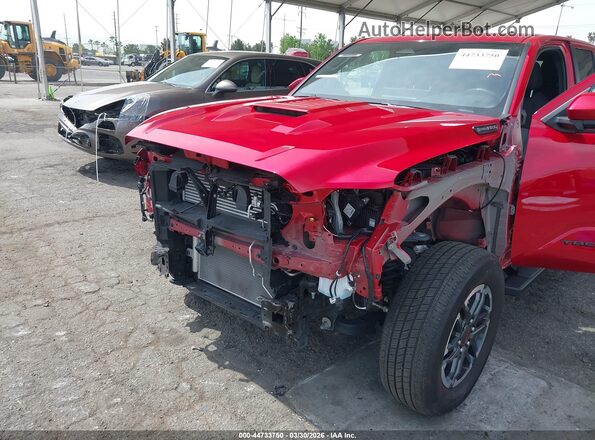 3TYLC5LN2ST017671 2025 TOYOTA TACOMA HYBRID Red Vista frontal