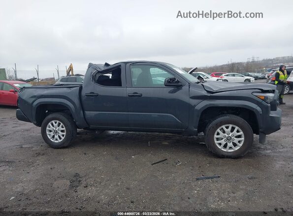 3TYLD5KN6RT004401 2024 TOYOTA TACOMA Gray Սալոնի հետևի տեսք