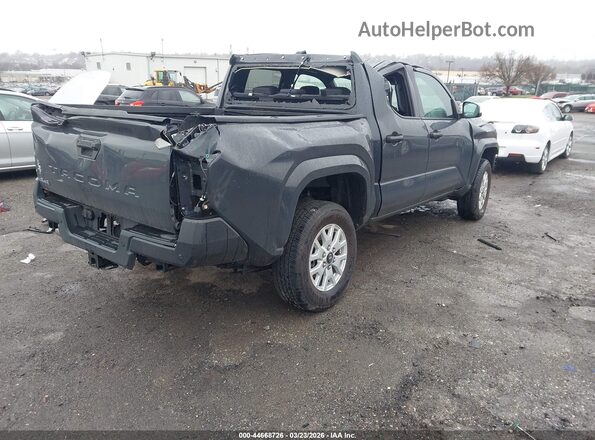 3TYLD5KN6RT004401 2024 TOYOTA TACOMA Gray Հետևի աջ