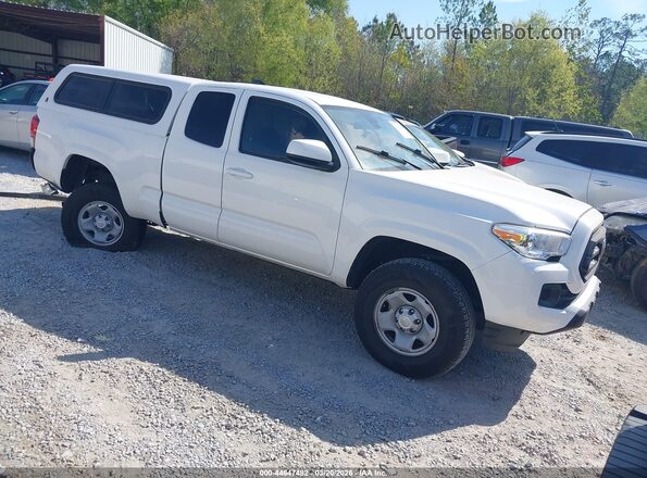 3TYRX5GN7LT004361 2020 TOYOTA TACOMA White Передня права чверть
