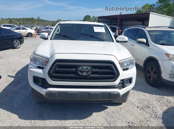 3TYRX5GN7LT004361 2020 TOYOTA TACOMA White Вид задньої частини салону