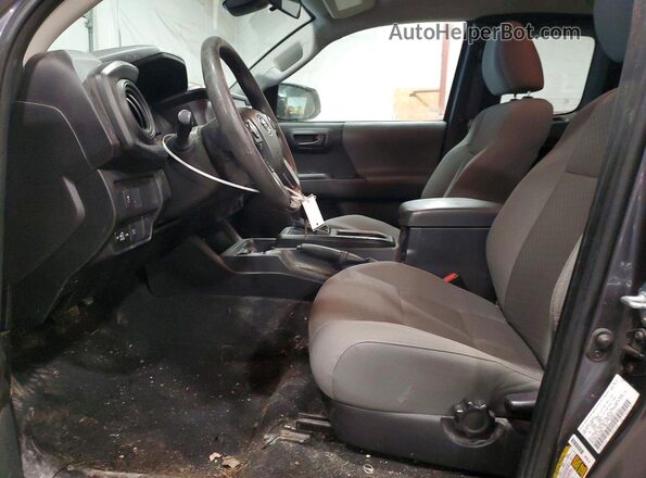 3TYSX5EN2NT016098 2022 TOYOTA TACOMA Gray წინა სალონის ხედი