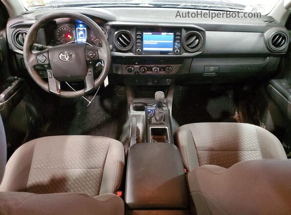 3TYSX5EN2NT016098 2022 TOYOTA TACOMA Gray წინა პანელის ხედი