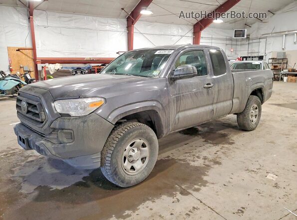 3TYSX5EN2NT016098 2022 TOYOTA TACOMA Gray წინა მარცხენა ხედი სამი მეოთხედიდან