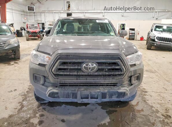 3TYSX5EN2NT016098 2022 TOYOTA TACOMA Gray წინა ხედი