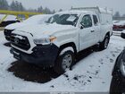 2021 Toyota Tacoma Sr White vin: 3TYSX5EN4MT003819