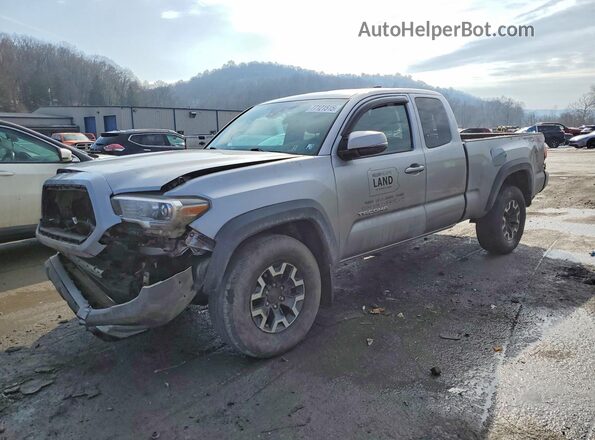 3TYSZ5ANXLT001166 2020 TOYOTA TACOMA Silver Vista tres cuartos delantera izquierda