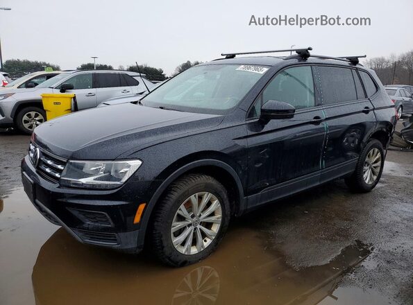 3VV0B7AX1KM092168 2019 VOLKSWAGEN TIGUAN Black Przód lewy