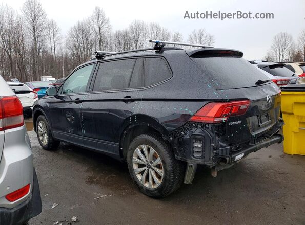 3VV0B7AX1KM092168 2019 VOLKSWAGEN TIGUAN Black Tył lewy