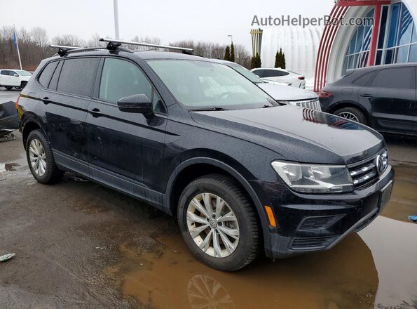 3VV0B7AX1KM092168 2019 VOLKSWAGEN TIGUAN Black Przód prawy
