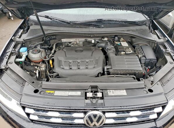 3VV0B7AX1KM092168 2019 VOLKSWAGEN TIGUAN Black Widok komory silnika