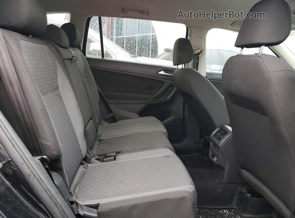 3VV0B7AX1KM092168 2019 VOLKSWAGEN TIGUAN Black Widok wnętrza z tyłu