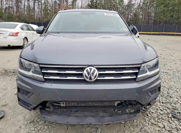 3VV0B7AX4KM065739 2019 VOLKSWAGEN TIGUAN Gray წინა ხედი