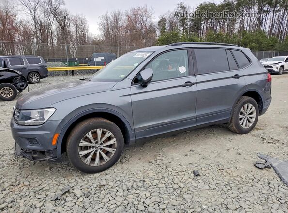 3VV0B7AX4KM065739 2019 VOLKSWAGEN TIGUAN Gray წინა მარცხენა ხედი სამი მეოთხედიდან