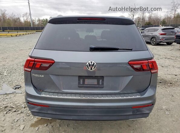 3VV0B7AX4KM065739 2019 VOLKSWAGEN TIGUAN Gray უკანა ხედი