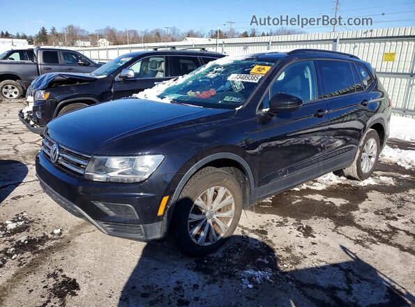 3VV0B7AX8JM126069 2018 VOLKSWAGEN TIGUAN Черный Передняя левая четверть