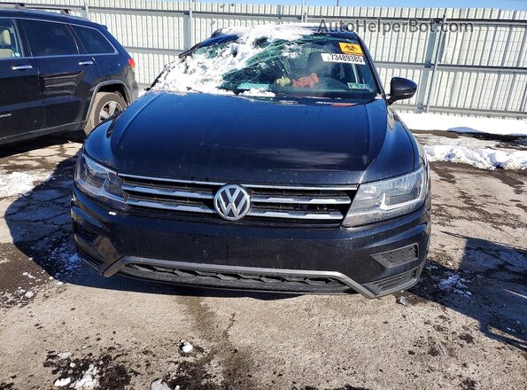 3VV0B7AX8JM126069 2018 VOLKSWAGEN TIGUAN Черный Вид спереди