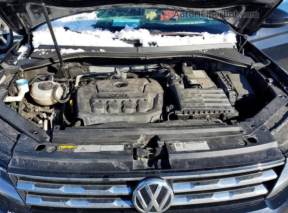 3VV0B7AX8JM126069 2018 VOLKSWAGEN TIGUAN Черный Вид подкапотного пространства