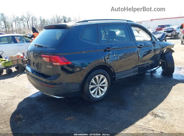 3VV0B7AX8LM123661 2020 VOLKSWAGEN TIGUAN Черный Задняя правая четверть