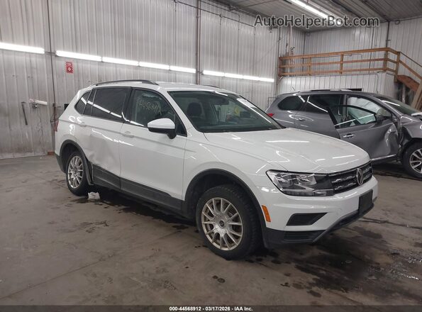3VV0B7AX9KM010056 2019 VOLKSWAGEN TIGUAN Белый Передняя правая четверть